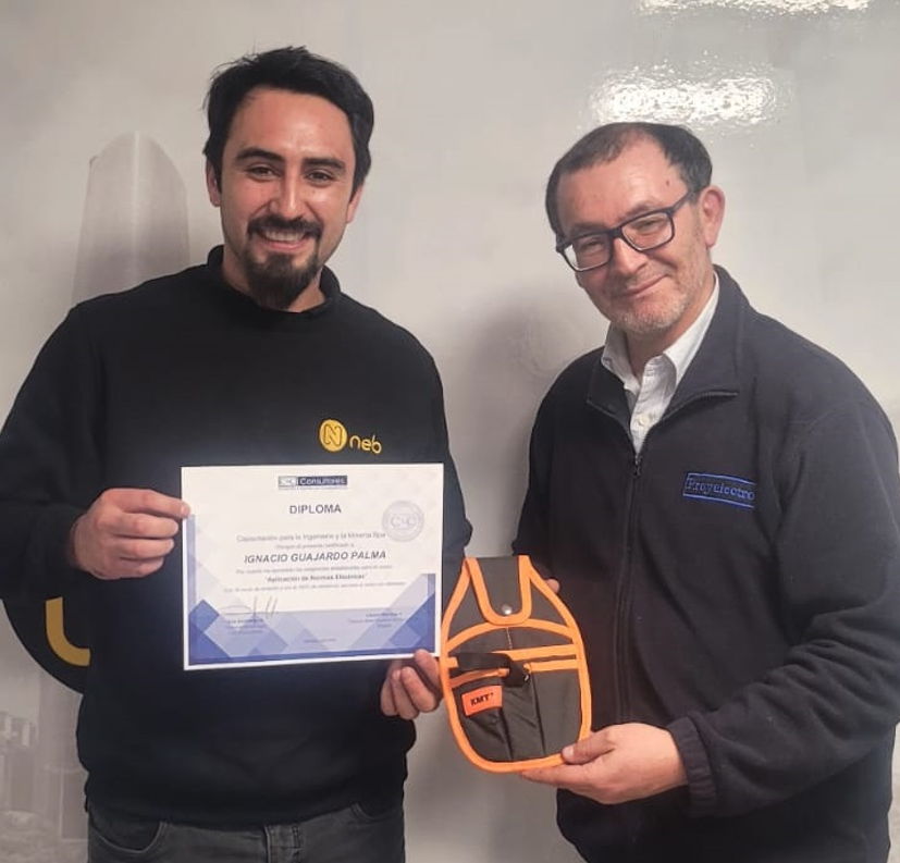 NEB Chile aprueba una capacitación en normas y tableros eléctricos